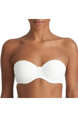 Marie Jo Tom Padded Strapless Bra Ivoor A 70 Dames