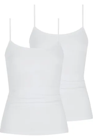 Mey 2P Organic Cotton Pure Top Wit katoen 38 Dames