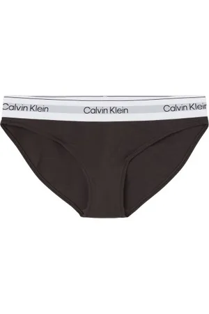 Calvin Klein Modern Cotton Naturals Bikini Brief Bruin Small Dames