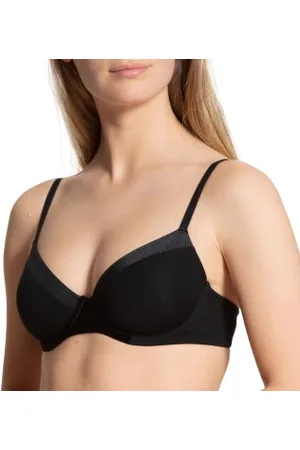 Calida Cate Underwire Padded Bra Zwart katoen B 75 Dames