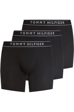 Tommy Hilfiger Herenslips 3P Essentials Boxers Zwart katoen Medium Heren