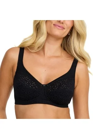 Damella Classic Soft Lace Bra Zwart A 75 Dames