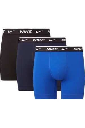 Nike Herenslips 3P Everyday Essentials Cotton Stretch Boxer Blauw/Rood katoen Small Heren