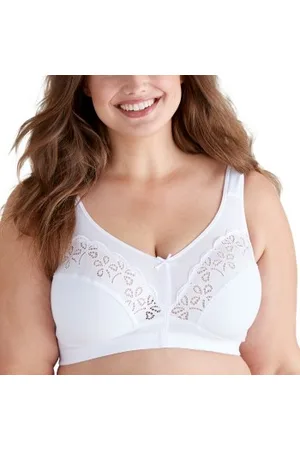 Swegmark Treasure Soft Bra Wit katoen B 80 Dames
