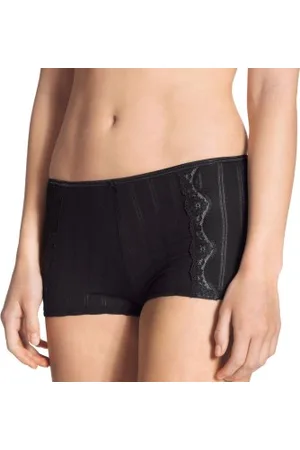 Calida Etude Toujours High-Waist Panty Zwart katoen X-Small Dames