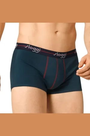 Sloggi Herenslips 2P For Men Start Hip Blauw/Groen katoen Small Heren