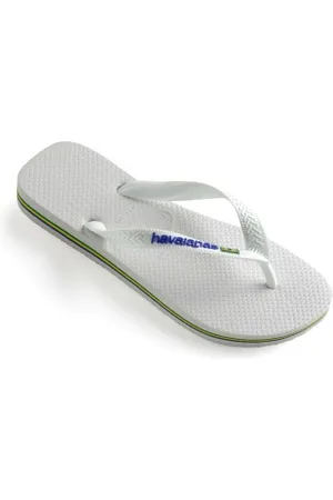 Havaianas Brasil Logo Wit Maat 35/36