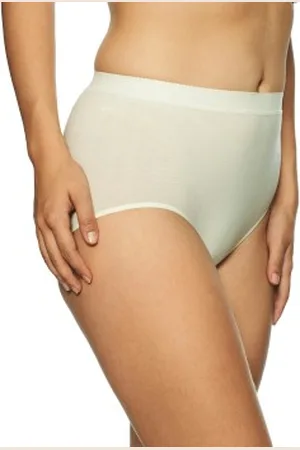 Lady Avenue Bamboo Midi Brief Ivoor Bamboe X-Small Dames