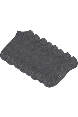 Pierre Robert Sokken 8P Wool Low Cut Socks Grijs Maat 37/40