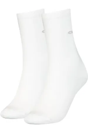 Calvin Klein Calvin Klein Sokken 2P Annika Flat Knit Sock Wit Strl 37/41 Dames