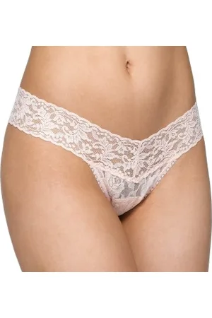 Hanky Panky 3P Low Rise Thong Vanille nylon One Size Dames