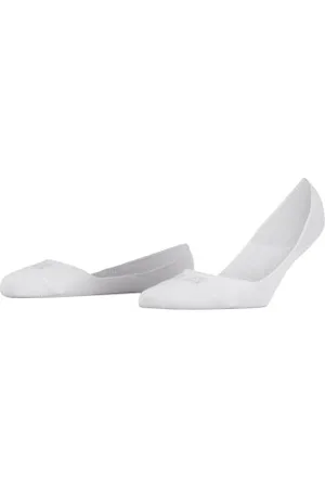 Falke Falke Sokken Women Step No Show Socks Medium Cut Wit katoen Maat 35/36 Dames