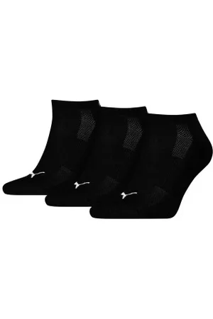 PUMA Sokken 3P Cushioned Ankle Sock Zwart Maat 35/38