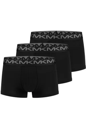 Michael Kors Herenslips 3P Strecth Factor Boxer Brief Zwart katoen Small Heren