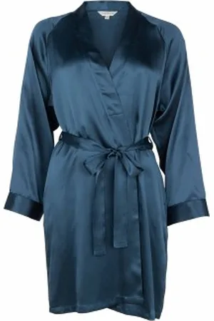Lady Avenue Pure Silk Short Kimono zijde Medium Dames