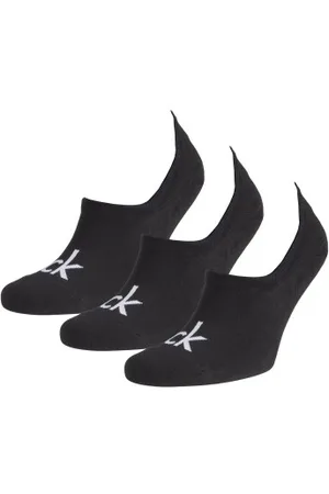 Calvin Klein Calvin Klein Sokken 3P Albert Logo Liner Socks Zwart Maat 40/46 Heren