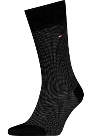 Tommy Hilfiger Tommy Hilfiger Sokken Men Premium Birdseye Socks Zwart Maat 39/40 Heren