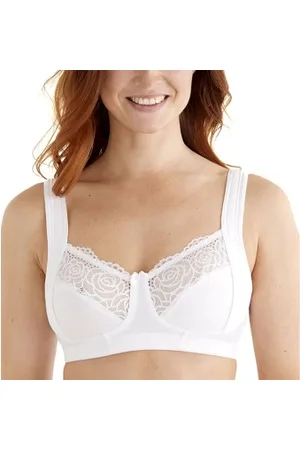 Swegmark Delight Cotton Soft Bra Wit B 100 Dames