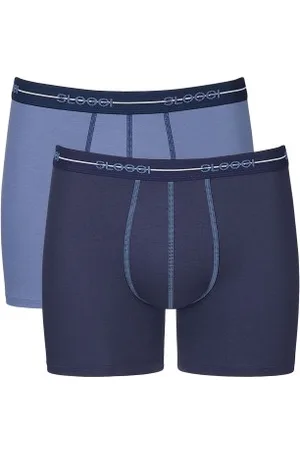 Sloggi Herenslips 2P Men Start Short C2P Marine katoen Small Heren
