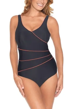 Wiki Classic Swimsuit Grafiet 36 Dames