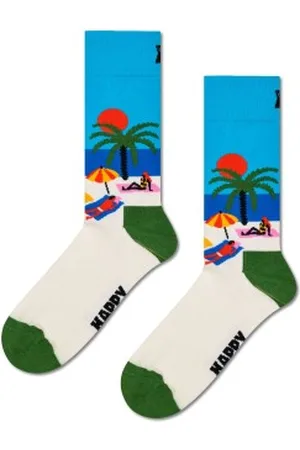 Happy Socks Sokken Beach Sock Versch. kleure katoen Maat 36/40