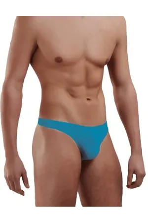 DOREANSE Herenslips Men Basic Thong Turkoois Large Heren