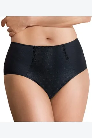 Anita Airita High Waist Brief Plus Zwart 38 Dames