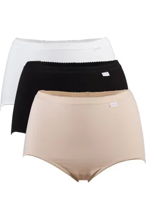 Damella 3P Classic Cotton Hipster Versch. kleure katoen Small Dames