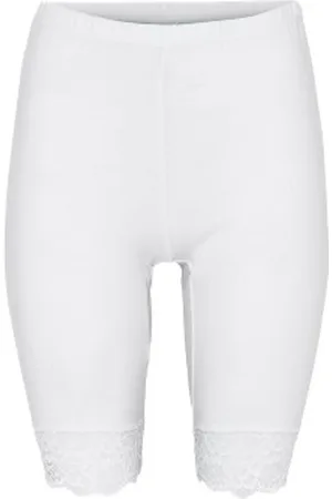 Decoy Mid-length Capri Leggings With Lace Wit ecologisch katoen Small Dames