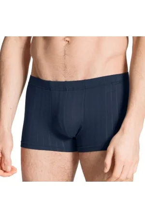 Calida Herenslips Pure and Style Boxer Brief 26786 Indigoblauw katoen Large Heren