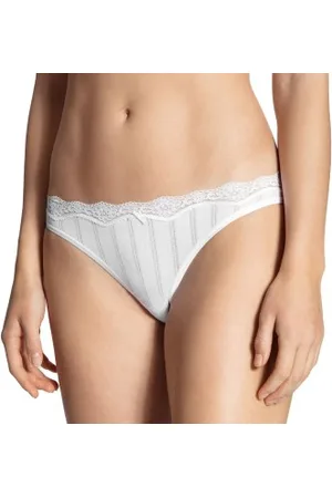 Calida Etude Toujours Low Cut Brief Wit katoen X-Small Dames