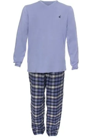 Jockey USA Originals Mix Pyjama Blauw katoen Medium Heren