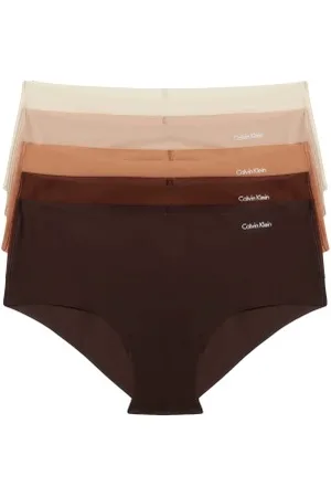 Calvin Klein 5P Bikini Hipster Versch. kleure Small Dames