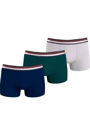 Tommy Hilfiger Herenslips 3P Trunk Glob Stripe WB Versch. kleure Small Heren