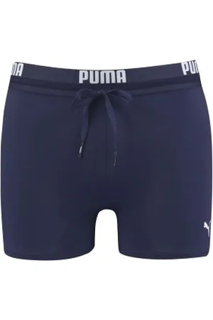 PUMA Zwembroeken Logo Swim Trunks Marine X-Small Heren