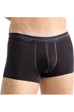 Sloggi Herenslips 2P For Men Start Hip Zwart/Groen katoen Small Heren
