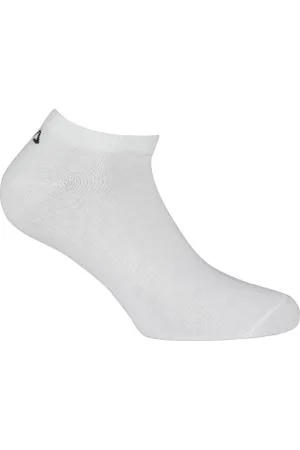 Fila Sokken 3P Invisible Plain Ankle Socks Wit Maat 35/38