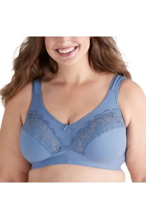 Swegmark Treasure Soft Bra Blauw katoen B 80 Dames