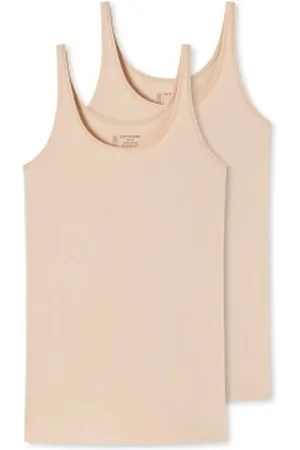 Schiesser 2P 95-5 Organic Tank Top katoen 36 Dames