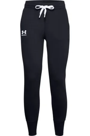 Under Armour Rival Fleece Jogger Pants Zwart Large Dames