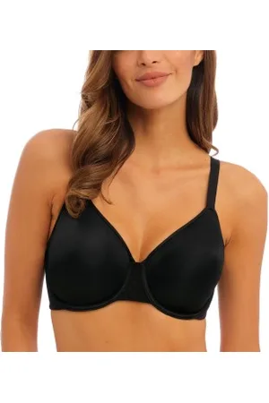 Wacoal Back Appeal Minimizer Bra Zwart nylon C 75 Dames