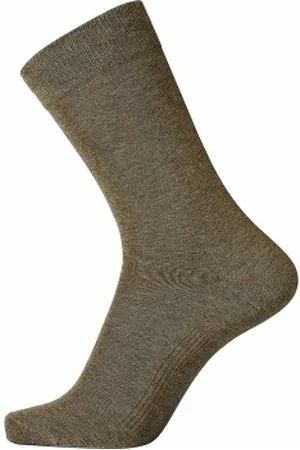 Egtved Sokken Cotton Socks Bruin Maat 40/45
