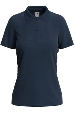 Stedman Polo Women Donkerblauw katoen X-Small Dames