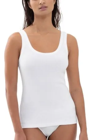 Mey Organic Cotton Top Wit katoen X-Small Dames