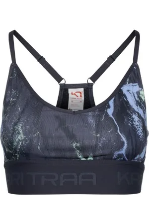 Kari Traa Var Sports Bra Donkerblauw polyester Small Dames