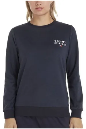 Tommy Hilfiger Original Lounge Long Sleeve Top Marine X-Small Dames