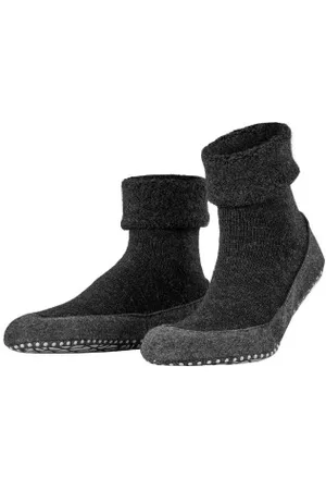 Falke Falke Sokken Cosyshoe Adult Antraciet wol Maat 37/38 Heren