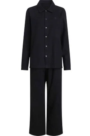 Calvin Klein Cotton Pyjama Zwart katoen Medium Dames