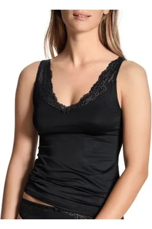 Calida Sensual Secrets Tank Top Zwart Large Dames