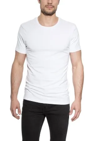 Bread & Boxers Bread and Boxers Crew Neck Wit ecologisch katoen Small Heren